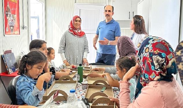 Başkan Altay Hatay’da Açılan Komek’te Depremzede Kursiyerlerle Buluştu