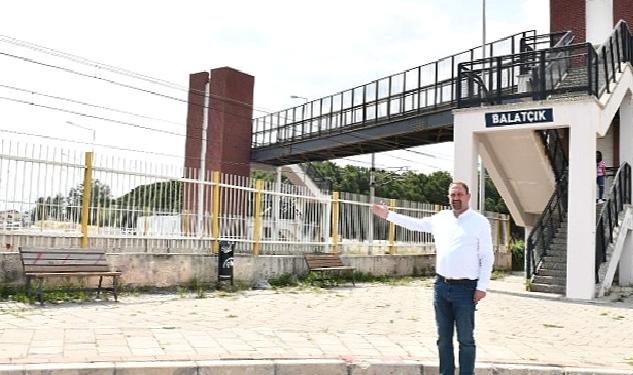 Başkan Gümrükçü duyurdu: Balatçık İZBAN durağı sözleşmesi imzalandı