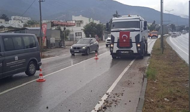 Bodrum Belediyesi Ekipleri Teyakkuza Geçti