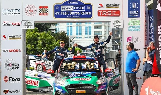 Castrol Ford Team Türkiye, Yeşil Bursa Rallisi’ni Zirvede Tamamladı