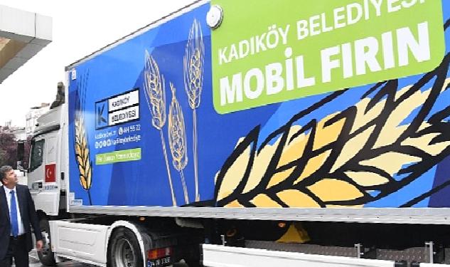 Kadıköy Belediyesi Mobil Fırınıyla Günde 35 Bin Ekmek Üretebilecek