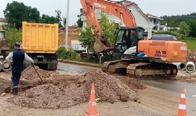 Kandıra Kefken’e Yeni Yağmur Suyu Hattı