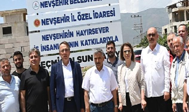 Nevşehir Hatay’a Sebze Hali Yaptırıyor