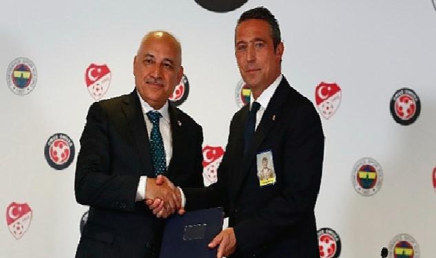 TFF ile Fenerbahçe arasında Omuz Omuza Kampanyası Bağış Protokolü İmzalandı