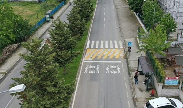 Trafikte yaya güvenliği için önemli çalışma