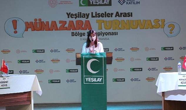 Yeşilay Liseler Arası Münazara Turnuvası’nın İç Anadolu ve Ege Finalleri Tamamlandı