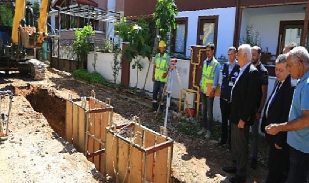 Başkan Gürün Düğerek’teki Altyapı ve Kültürel Çalışmaları Yerinde İnceledi