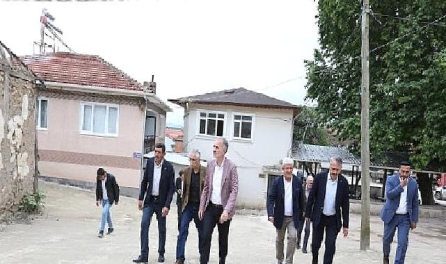 Çavuşköy Mahallesinin Altyapı Ve Parke Taş Kaplamaları Tamamlandı