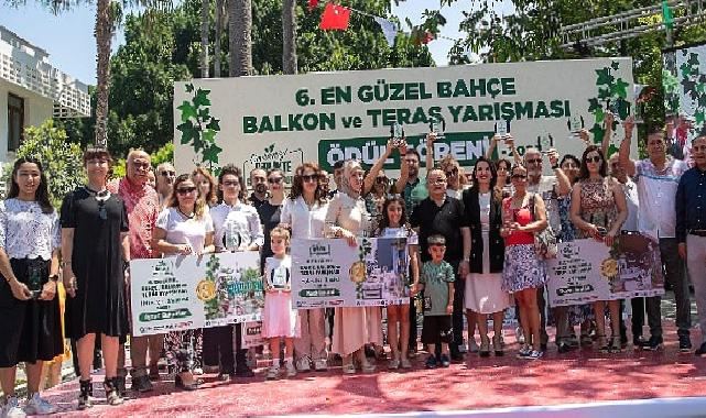 En güzel balkon yarışmasında ödüller verildi