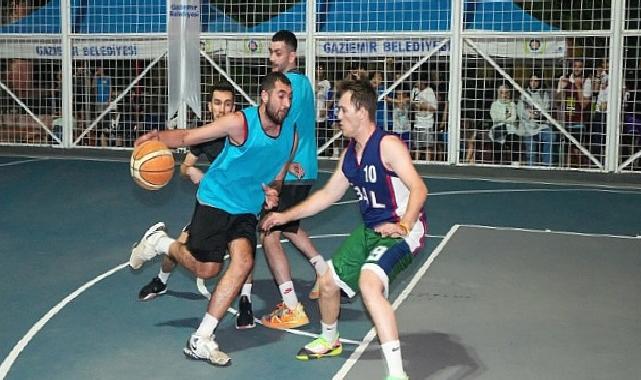 Gaziemir Streetball Turnuvası nefes kesti