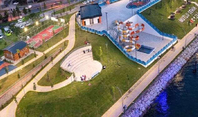 Gölcük Aquapark tamam sıra açılışta