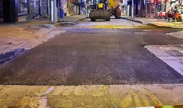 İzmit Alemdar Caddesi asfaltlandı