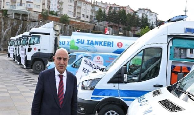 Keçiören’in Yeni Hizmet Araçları Sergileniyor