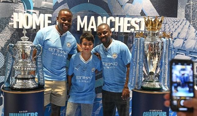 Manchester City’nin bu sezon kazandığı kupalar PUMA ev sahipliğinde İstanbul’da sergilendi