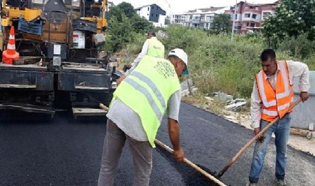 Nilüfer’de yol-asfalt çalışmaları hız kazandı