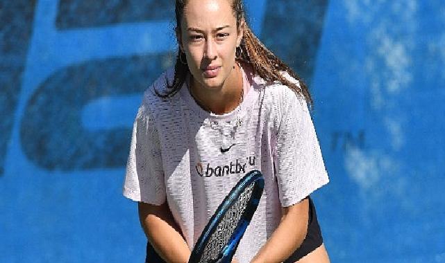 Türk kadın sporcu Zeynep Sönmez Wimbledon’da!