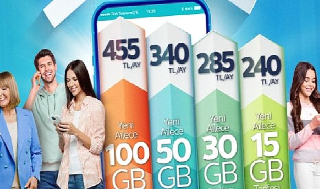 Yeni Ailece tarifeleriyle Türk Telekom’da mobil ihtiyaçlar bir arada