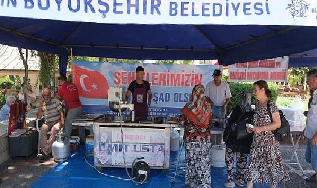 Aydın Büyükşehir Belediyesi’nden yavru Vatana saygı duruşu 