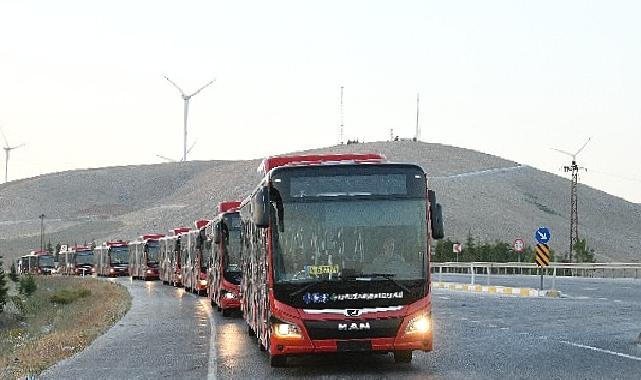 Başkan Altay: “Alımını Yaptığımız 50 Doğal Gazlı ve Hibrit Otobüsün 8’i Daha Şehrimize Geldi”