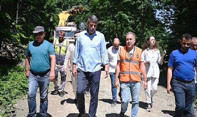 Başkan Kocaman teleferik projesini inceledi 