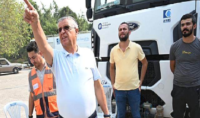 Başkan Topaloğlu’ndan yangının söndürülmesinde emek verenlere teşekkür etti