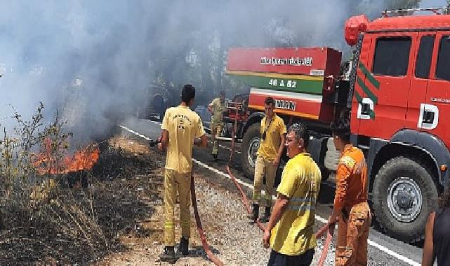 Belediye personelleri büyük bir felaketin önüne geçti 