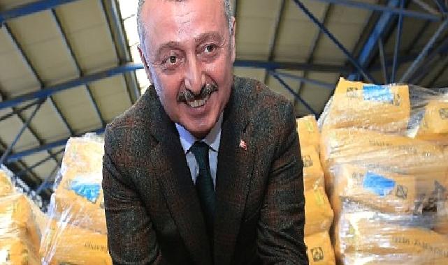 Büyükşehir’den tarlaları selden zarar gören çiftçilere destek