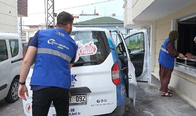 Canik Belediyesi İhtiyaç Sahibi Vatandaşları Yalnız Bırakmıyor