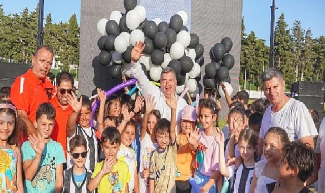 Çeşme Belediyespor Yaz Spor Okulları büyük bir coşkuyla başladı