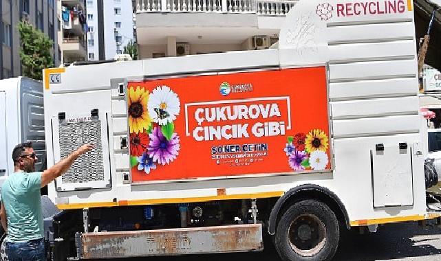 Çukurova’da konteynerler ilaçlı su ile yıkanıyor