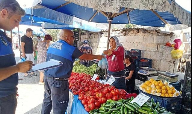 Didim’de Zabıta ekipleri denetimlerini sürdürüyor