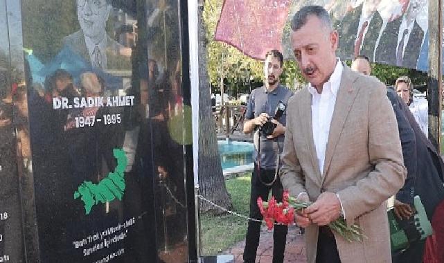 Dr. Sadık Ahmet Anıtı İzmit’te açıldı