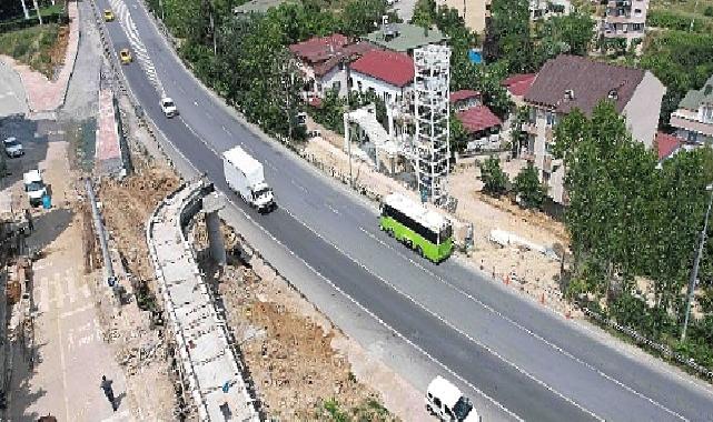 Gebze’de Feribot Yolu ve Cengiz Topel Caddesi’ne 2 yeni üstgeçit yapılıyor