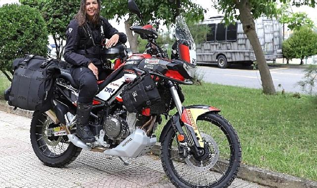 Gülşah Merve Yüksel Motosikletiyle Dünya Turuna Başladı!