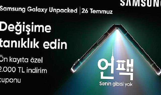 Hepsiburada’da Geleceğin Galaxy’si için Ön Kayda Özel 2.000 TL Kupon Fırsatı