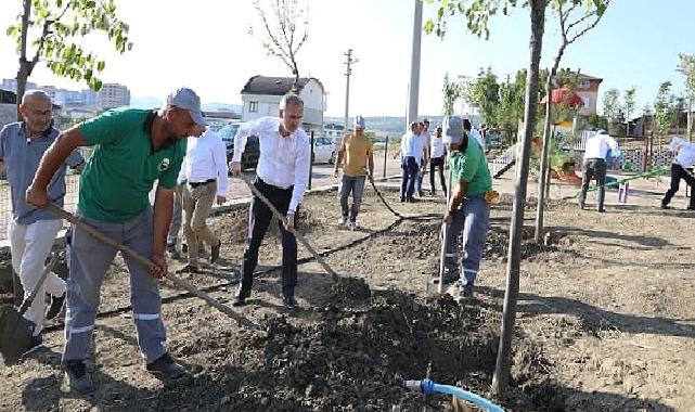 İnegöl’de 600. Fidan 15 Temmuz Şehitleri Anısına Dikildi