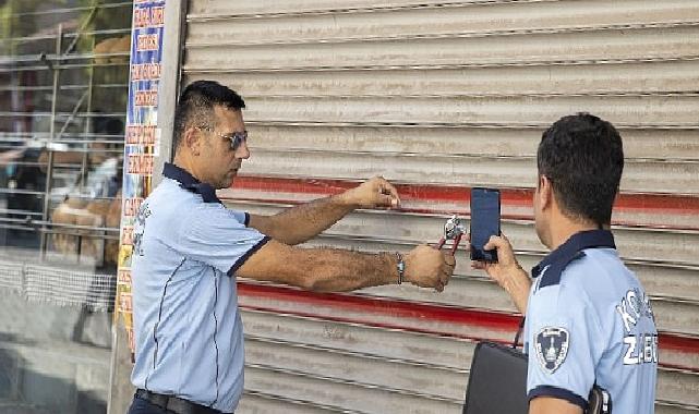 Konak’ta kaçak işyerine geçit yok