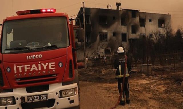 Manavgat Ahmetler sakinlerine yangınla mücadele eğitimi verildi