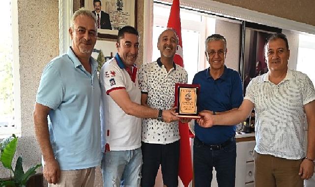 Masterler Turnuvası öncesinde Başkan Topaloğlu’na ziyaret