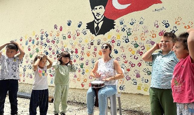 Nilüfer’in çocukları yaz atölyeleriyle şen şakrak