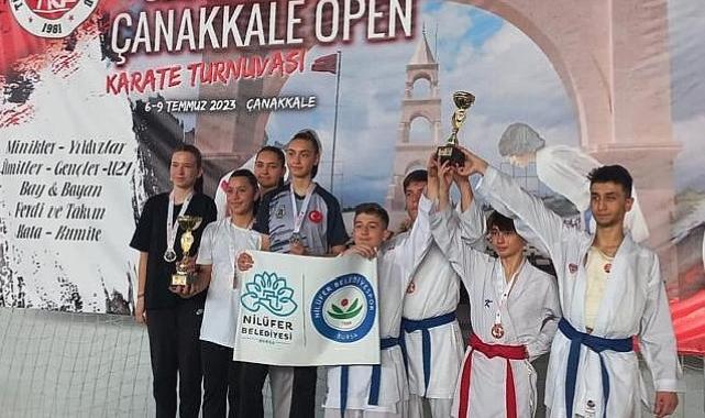 Nilüferli sporcular Karate Turnuvası’ndan ödülle döndü