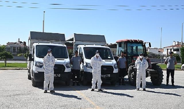 Selçuklu’da haşere ilaçlaması sürüyor