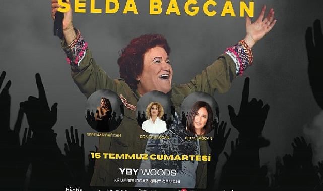 Selda Bağcan, İlk Kez Sanatçı Yeğenleri ve Musa Göçmen Senfoni Orkestrası ile YBY Woods Sahnesinde Bir Arada