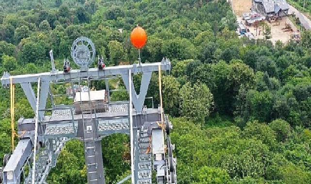 Teleferik’te Derbent İstasyonu tamam