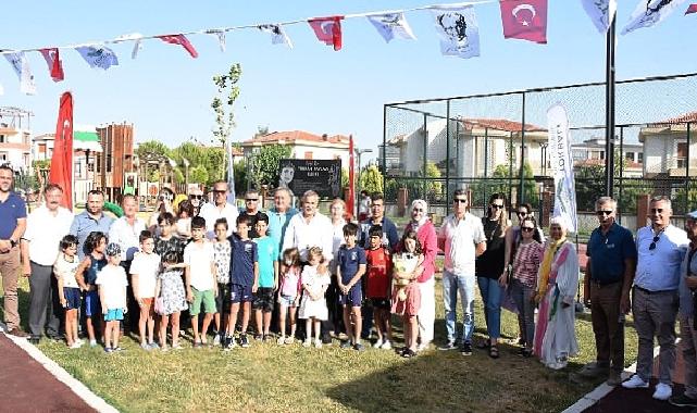 Torbalı Belediyesi Türkan Saylan Parkı açıldı