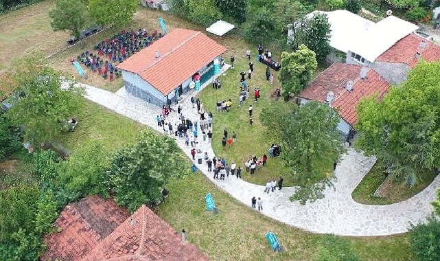 Üçpınar’daki eski köy okulu konuk evi oldu