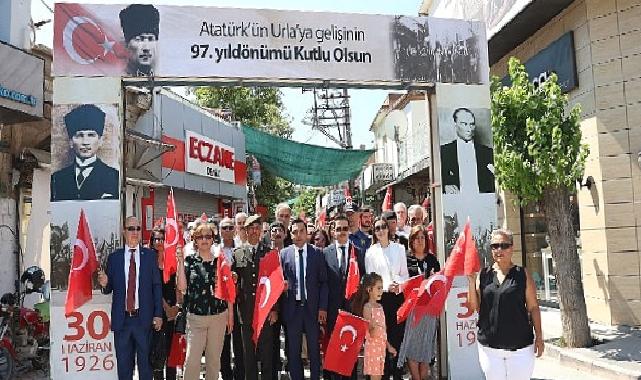 Urlalılar 97 yıldır Atatürk’ü bağrına basıyor