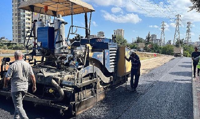 Yenişehir Belediyesi yol yapım çalışmalarını aralıksız sürdürüyor