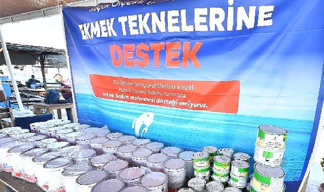 Av sezonu öncesi İzmirli balıkçılara büyük destek