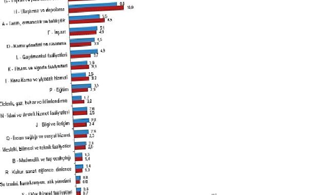 Bağımsız yıllık gayrisafi yurt içi hasıla 2022 yılında yüzde 5,5 arttı